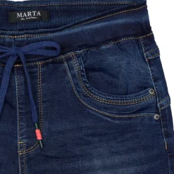 MARTA DU CHATEAU dame MdcTina Jeans MDC106-2303-1 - Blue Denim Best