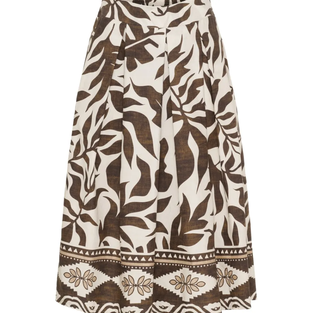 MARTA DU CHATEAU dame nederdel MdcRenata 4911Tela - Moro