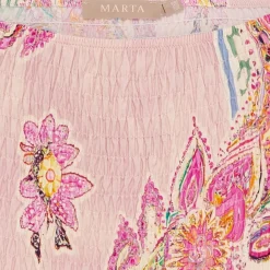 MARTA DU CHATEAU dame nederdel 5201 - Rosa7512tpf Outlet