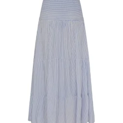 MARTA DU CHATEAU dame nederdel 5201 - JeansStripe1487 Best