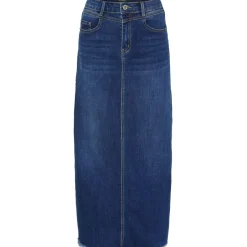 MARTA DU CHATEAU dame nederdel MDCMila MDC115-2579 - Denim