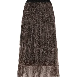 MARTA DU CHATEAU dame nederdel MdcJacqueline G3050P - Nero Leo Outlet