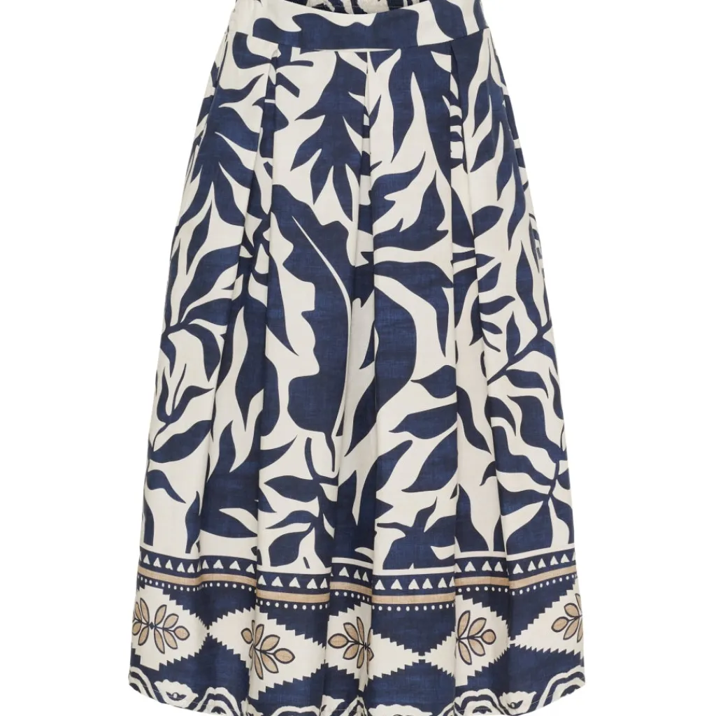 MARTA DU CHATEAU dame nederdel MdcRenata 4911Tela - Blue New