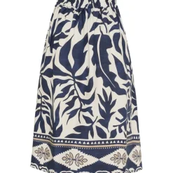 MARTA DU CHATEAU dame nederdel MdcRenata 4911Tela - Blue New