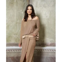 MARTA DU CHATEAU dame nederdel MdcArlene 4906 - Camello Sale