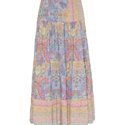 MARTA DU CHATEAU dame nederdel 5201 - Sky4174Print Clearance