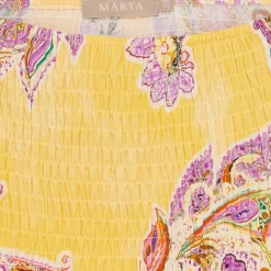 MARTA DU CHATEAU dame nederdel 5201 - Giallo7512tpf Discount