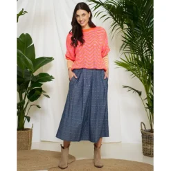 MARTA DU CHATEAU dame nederdel MdcMalika 6791 - Jeans Discount