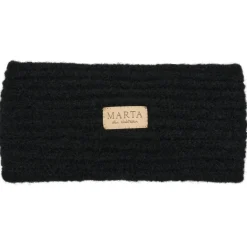 MARTA DU CHATEAU dame pandebånd MdcEne 200320-005 - Black New