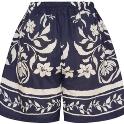 MARTA DU CHATEAU dame shorts MdcSiena 256197 - Bianco/BlueGN4133 Hot