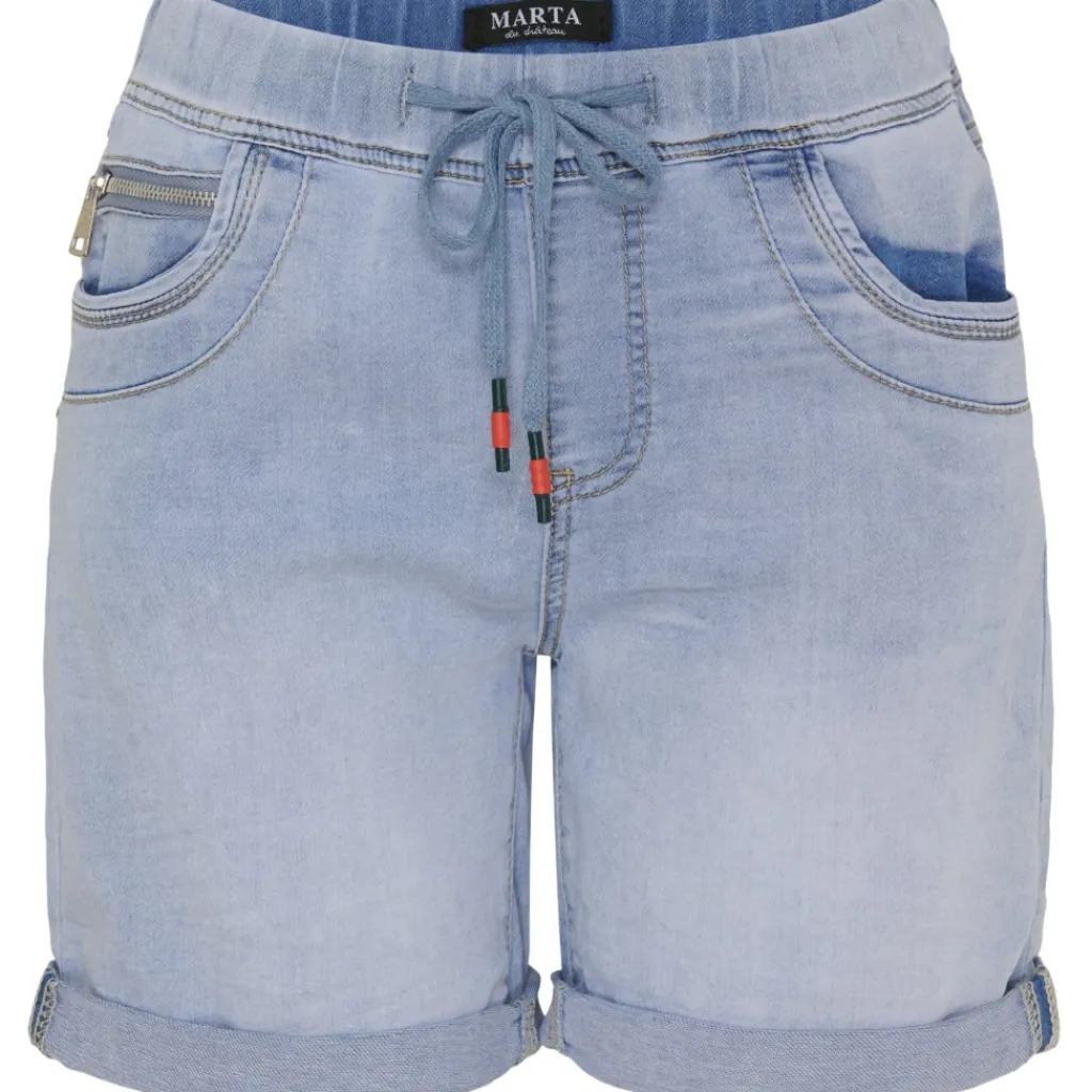 MARTA DU CHATEAU dame shorts MdcRita - Denim New