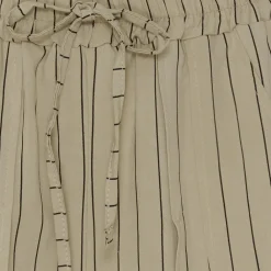 MARTA DU CHATEAU dame shorts MdcZita - Sabbia/Black Stripe Clearance