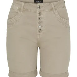 MARTA DU CHATEAU dame shorts MdcSierra - Beige Outlet