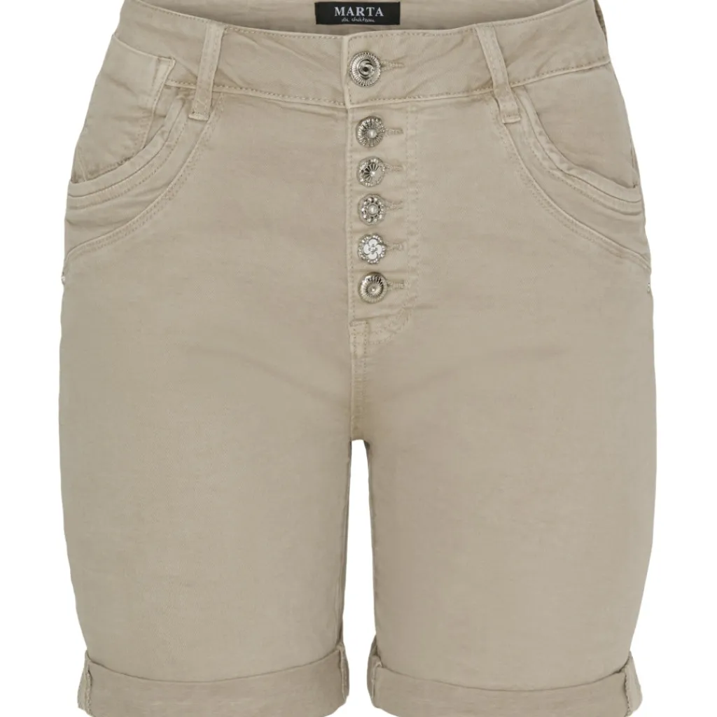 MARTA DU CHATEAU dame shorts MdcSierra - Beige Outlet