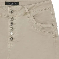 MARTA DU CHATEAU dame shorts MdcSierra - Beige Outlet