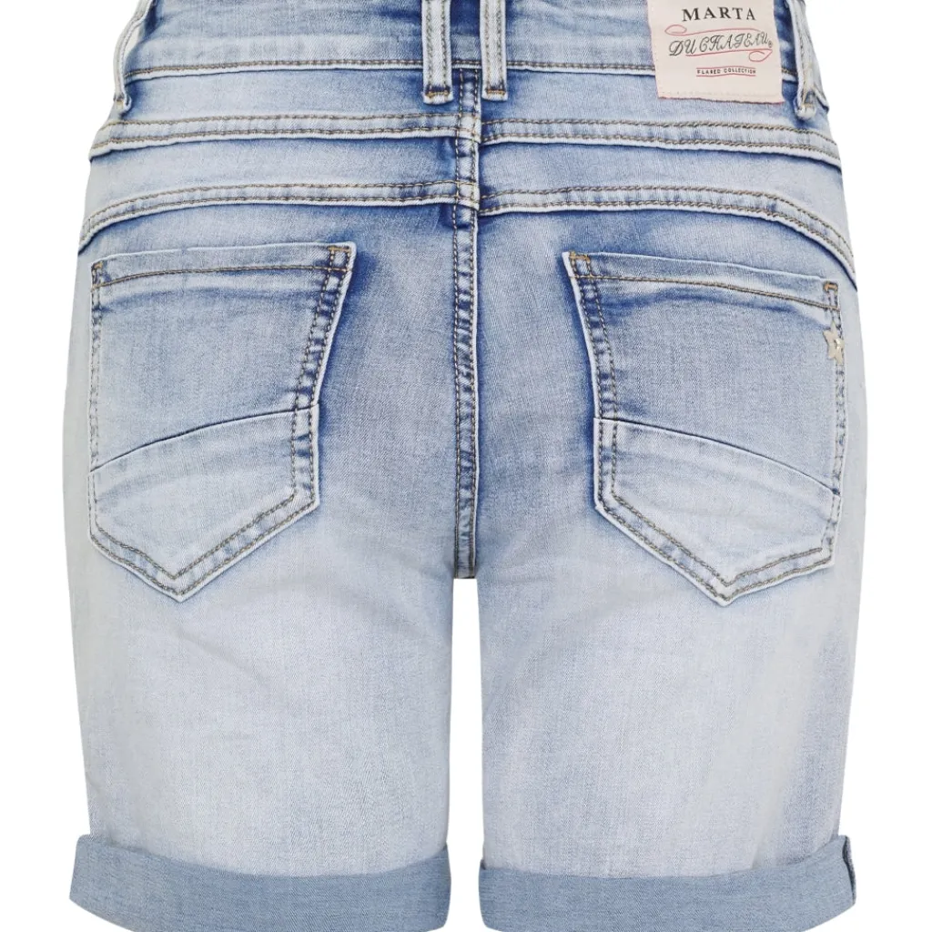 MARTA DU CHATEAU dame shorts MdcRagna MDC210-26149 - Denim Best