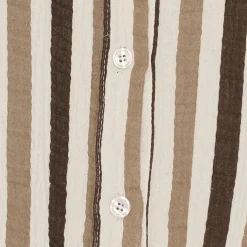 MARTA DU CHATEAU dame skjorte MdcMossie 7487C - Camel/brown Clearance