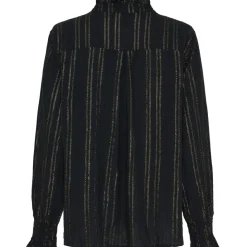 MARTA DU CHATEAU dame skjorte MdcBlanche 6681 - Black Clearance