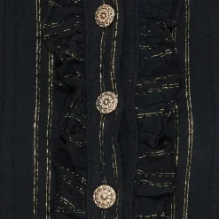 MARTA DU CHATEAU dame skjorte MdcBlanche 6681 - Black Clearance