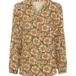 MARTA DU CHATEAU dame skjorte - 8128 - Military8 Hot