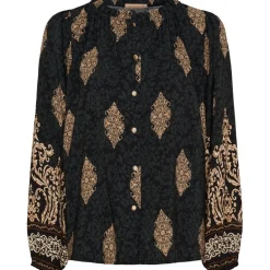 MARTA DU CHATEAU dame skjorte MdcYolande 36110 - NeroPL039DB Discount