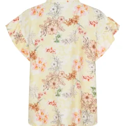 MARTA DU CHATEAU dame skjorte MdcSòlrún 6319 - Giallo0998 Clearance