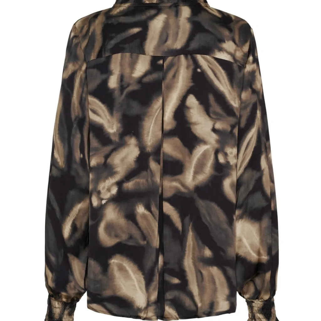 MARTA DU CHATEAU dame skjorte MdcSylvia 6718 - Black Best