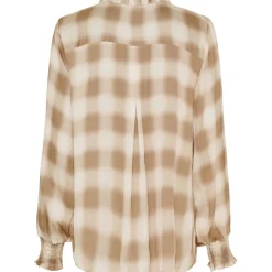 MARTA DU CHATEAU dame skjorte MdcSylvia 6718 - Camel Outlet