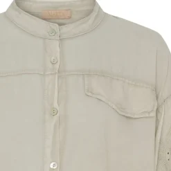 MARTA DU CHATEAU dame skjorte MdcRiley - Beige Hot