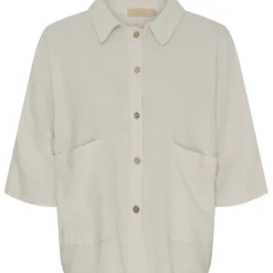 MARTA DU CHATEAU dame skjorte MdcMinna - Sabbia Hot