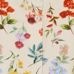 MARTA DU CHATEAU dame skjorte MdcMagnolia 258042V - Beige Print Best