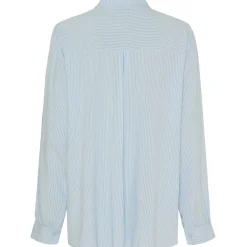 MARTA DU CHATEAU dame skjorte MdcMollie - Celestestripe Best