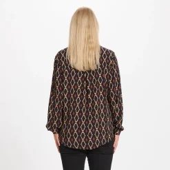 MARTA DU CHATEAU dame skjorte - 8128 - Black24 New