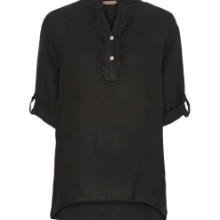 MARTA DU CHATEAU dame skjorte 85137-1 - Black Sale