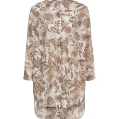 MARTA DU CHATEAU dame skjorte MdcLucca 259095 - Brown Best