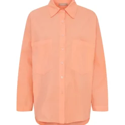 MARTA DU CHATEAU dame skjorte MdcCecile 85530 - Salmone2194 Hot