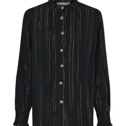 MARTA DU CHATEAU dame skjorte MdcClaudine 6682 - Black New