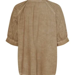 MARTA DU CHATEAU dame skjorte MdcDona - Macchiato Cold Wash Sale