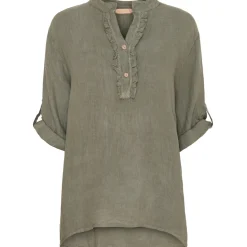 MARTA DU CHATEAU dame skjorte 85137-1 - Military2828