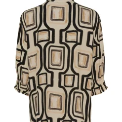 MARTA DU CHATEAU dame skjorte MdcUnnur 6317 - BeigeFW10112tpd Best