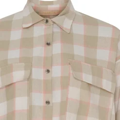 MARTA DU CHATEAU dame skjorte MdcJaida - AlinaBeige1 Hot