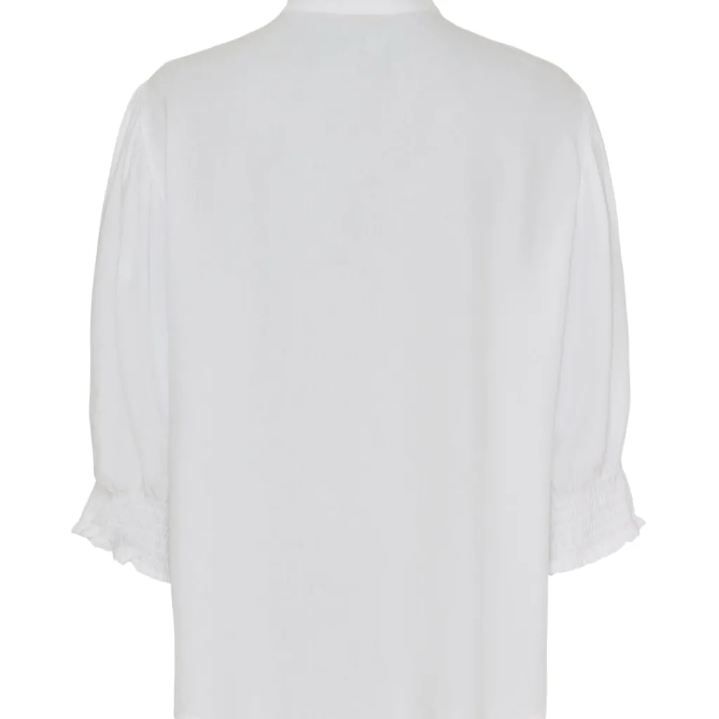 MARTA DU CHATEAU dame skjorte MdcUnnur 6317 - Solid White Clearance