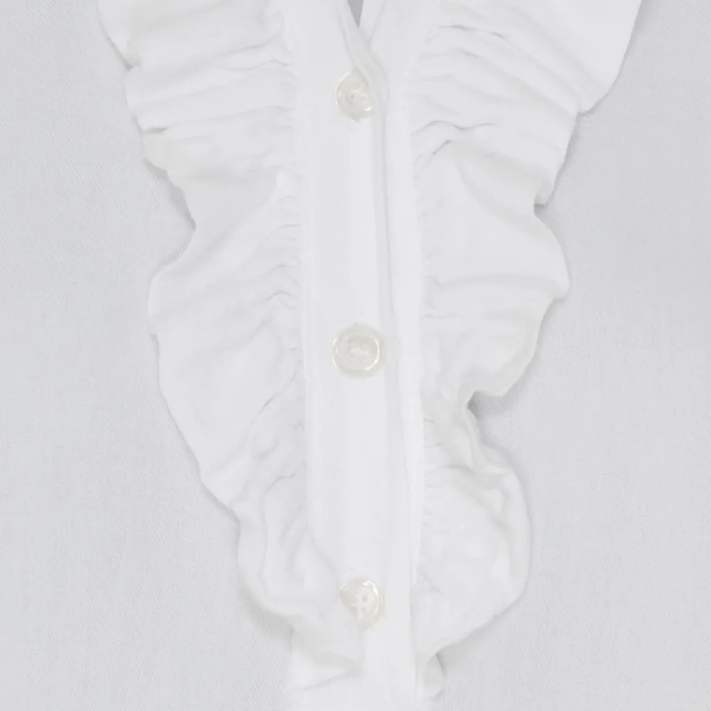 MARTA DU CHATEAU dame skjorte MdcUnnur 6317 - Solid White Clearance