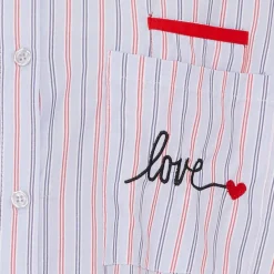 MARTA DU CHATEAU dame skjorte MdcLydie 259006 - Blue Hot