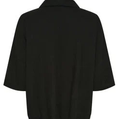 MARTA DU CHATEAU dame skjorte MdcMinna - Black Discount