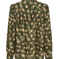 MARTA DU CHATEAU dame skjorte MdcSpinel 7606 - Military636tpz Hot