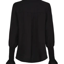 MARTA DU CHATEAU dame skjorte MdcRebecca - Black Hot