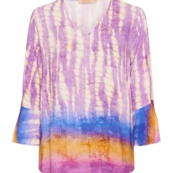 MARTA DU CHATEAU dame skjorte 3105v - Lilac6027 Best