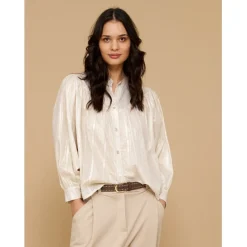 MARTA DU CHATEAU dame skjorte MdcTarah - Offwhite Online