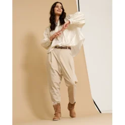 MARTA DU CHATEAU dame skjorte MdcTarah - Offwhite Online